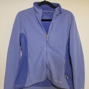 Light blue LL Bean Fleece Full Zip - M